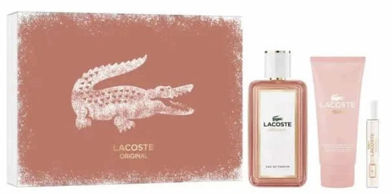 Lacoste Original Woman set parfémovaná voda 100 ml tělové mléko 100 ml