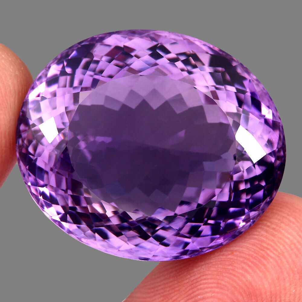 Ametyst přírodní kámen If 69.26ct certifikát