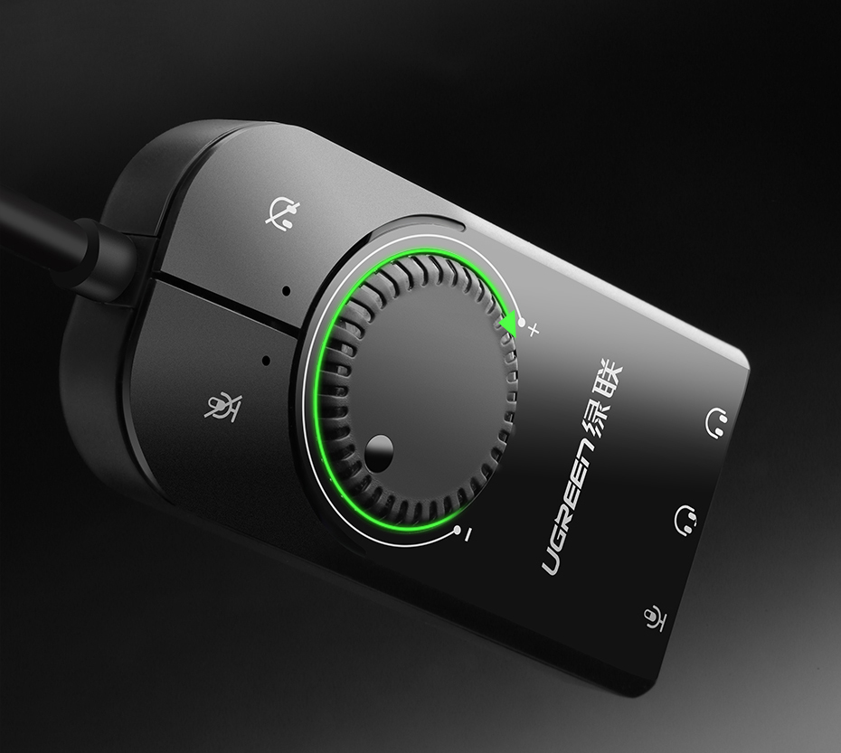 Внешняя звуковая карта USB Ugreen CM129 40964 Card Type external