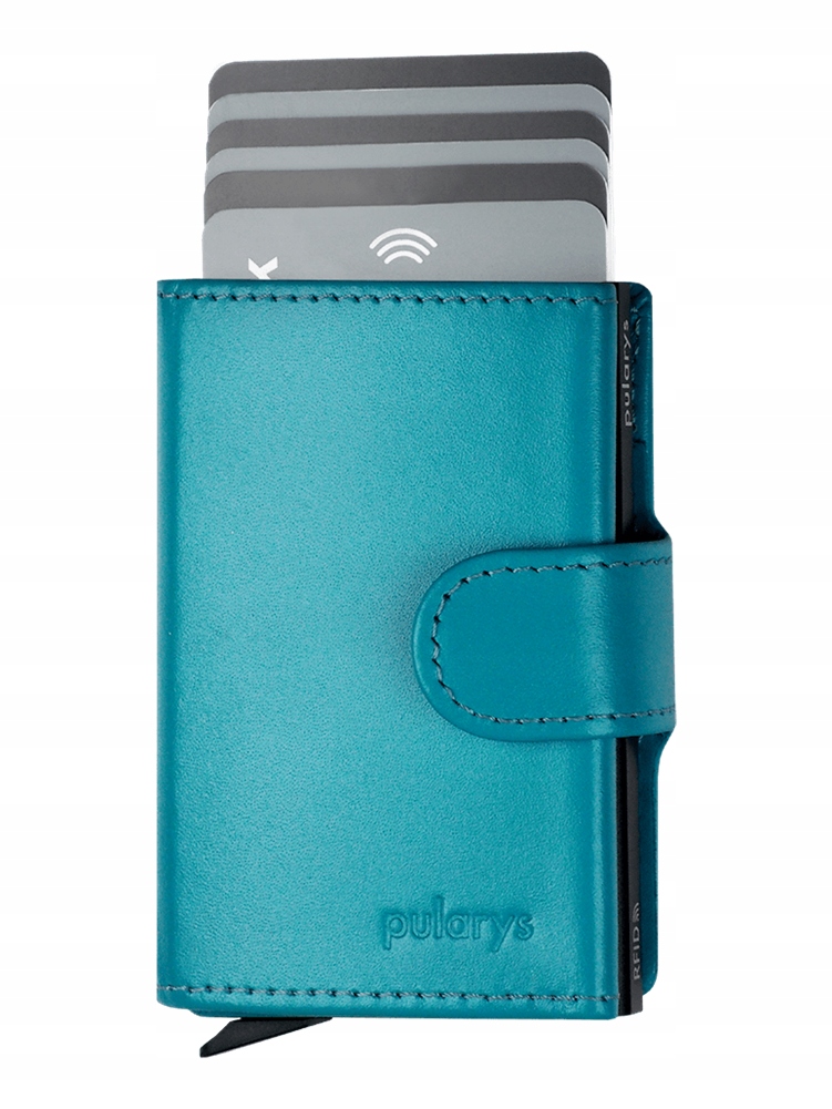 Pularys peněženka z pravé kůže modrá unisex