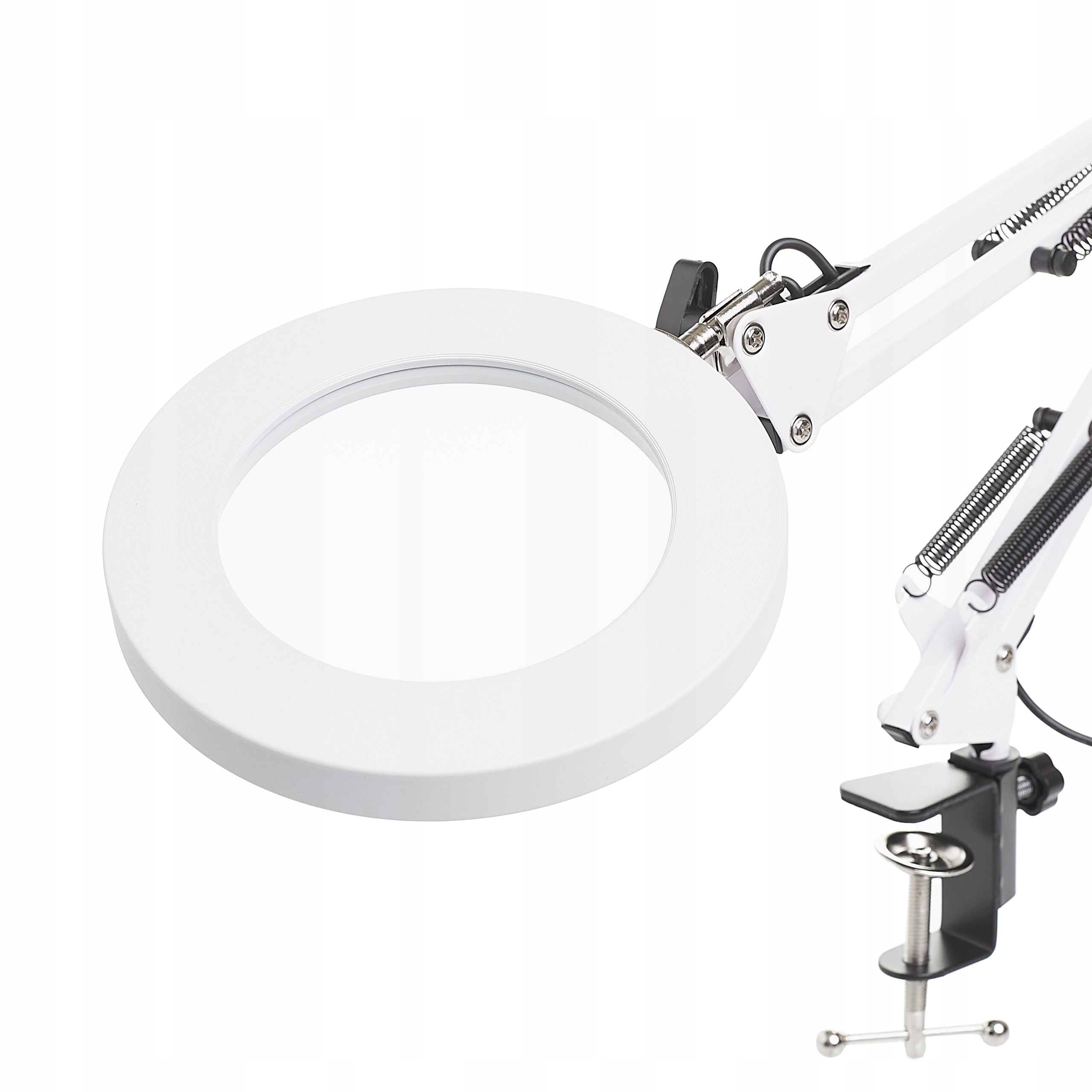 LAMPA KOSMETYCZNA BIUROWA OŚWIETLENIE LED REGULACJA USB 12W ADAPTER 5W SIEć Stan opakowania oryginalne