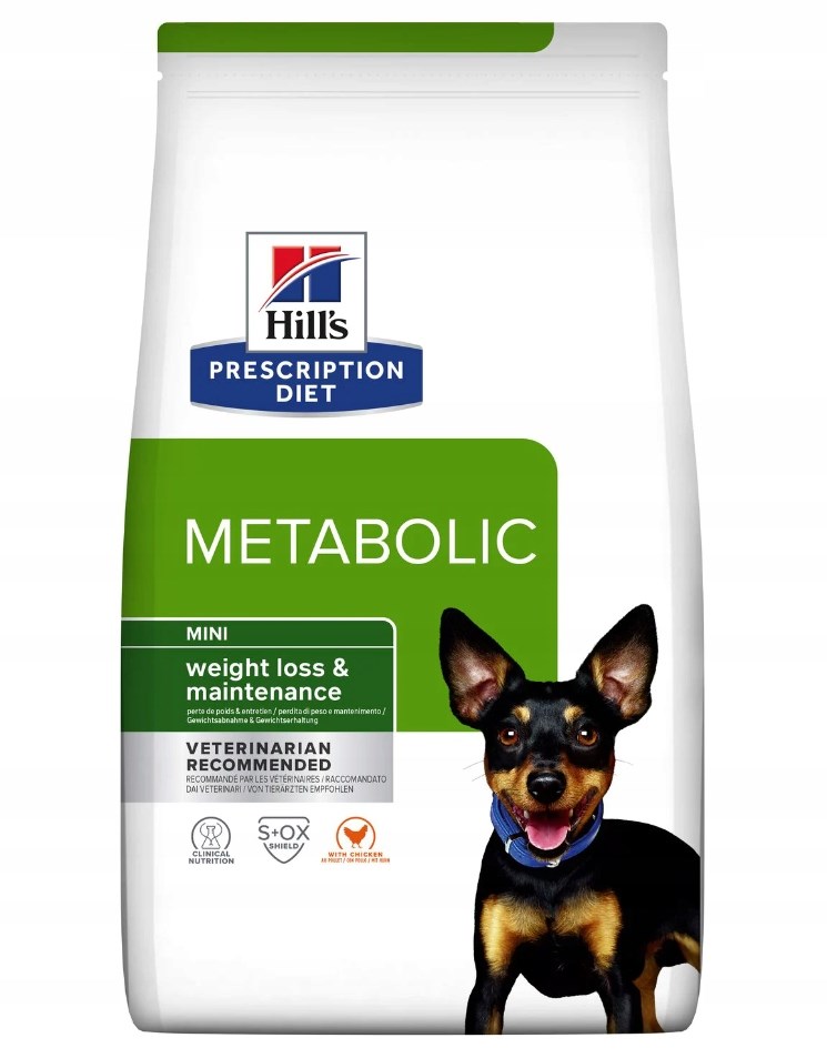Levně Hill's Prescription Diet Canine Metabolic Mini – suché krmivo pro psy – 1 kg