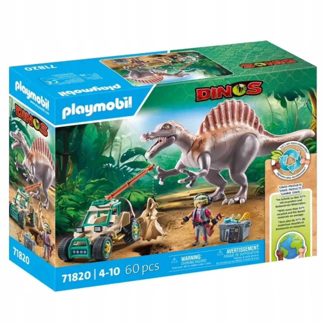 Playmobil 71820 Atak Spinozaurów Playmobil Dinozaury