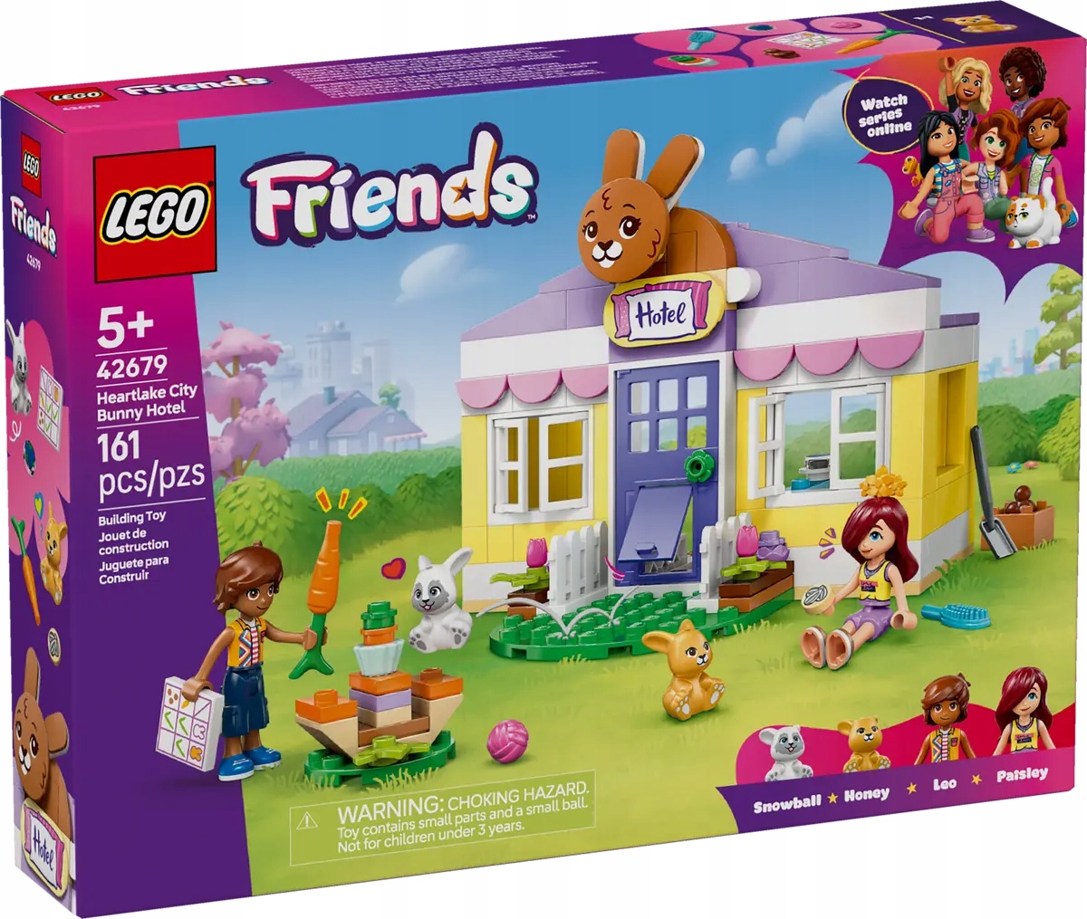 42679 Lego Friends Hotel pro králíky ve městě Heartlake