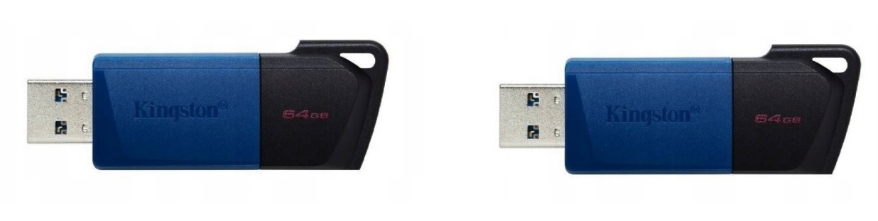 

Zestaw 2x Pendrive Kingston DataTraveler DTXM/64GB
