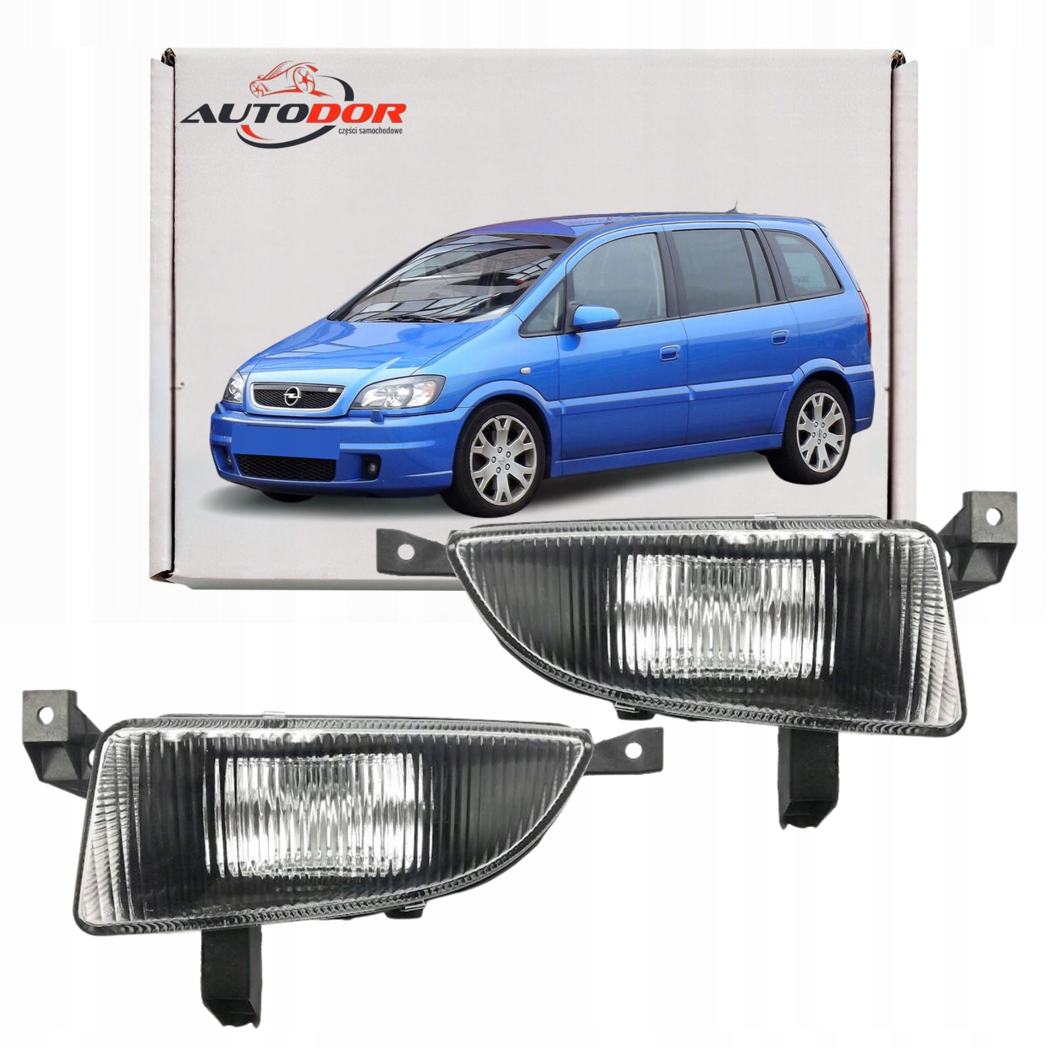 Opel Zafira A 99-05 Halogenové Lampy P/mlhové Kpt