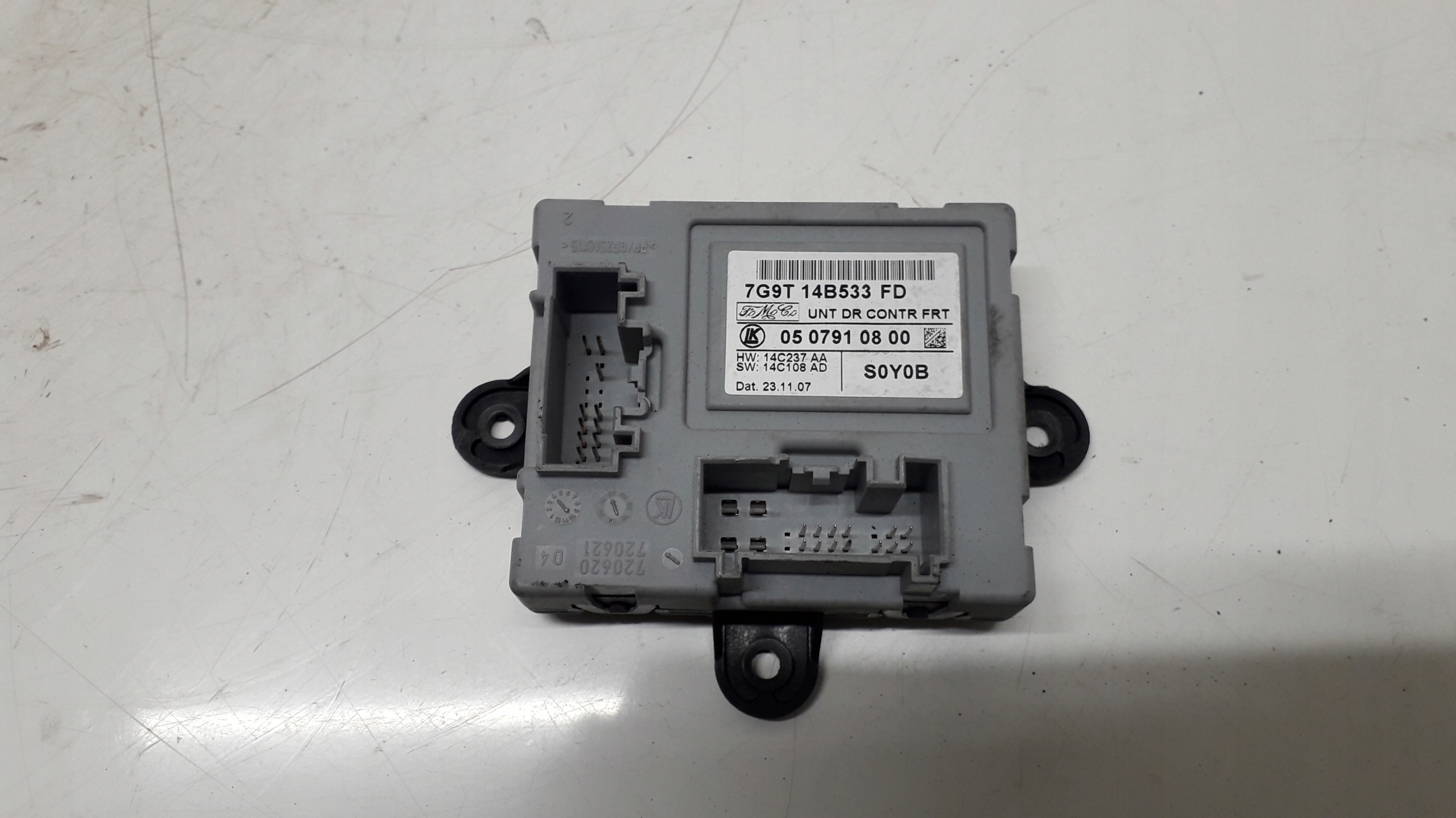 FORD MONDEO MK4 MODUŁ PRAWY PRZÓD 7G9T-14B533-FD