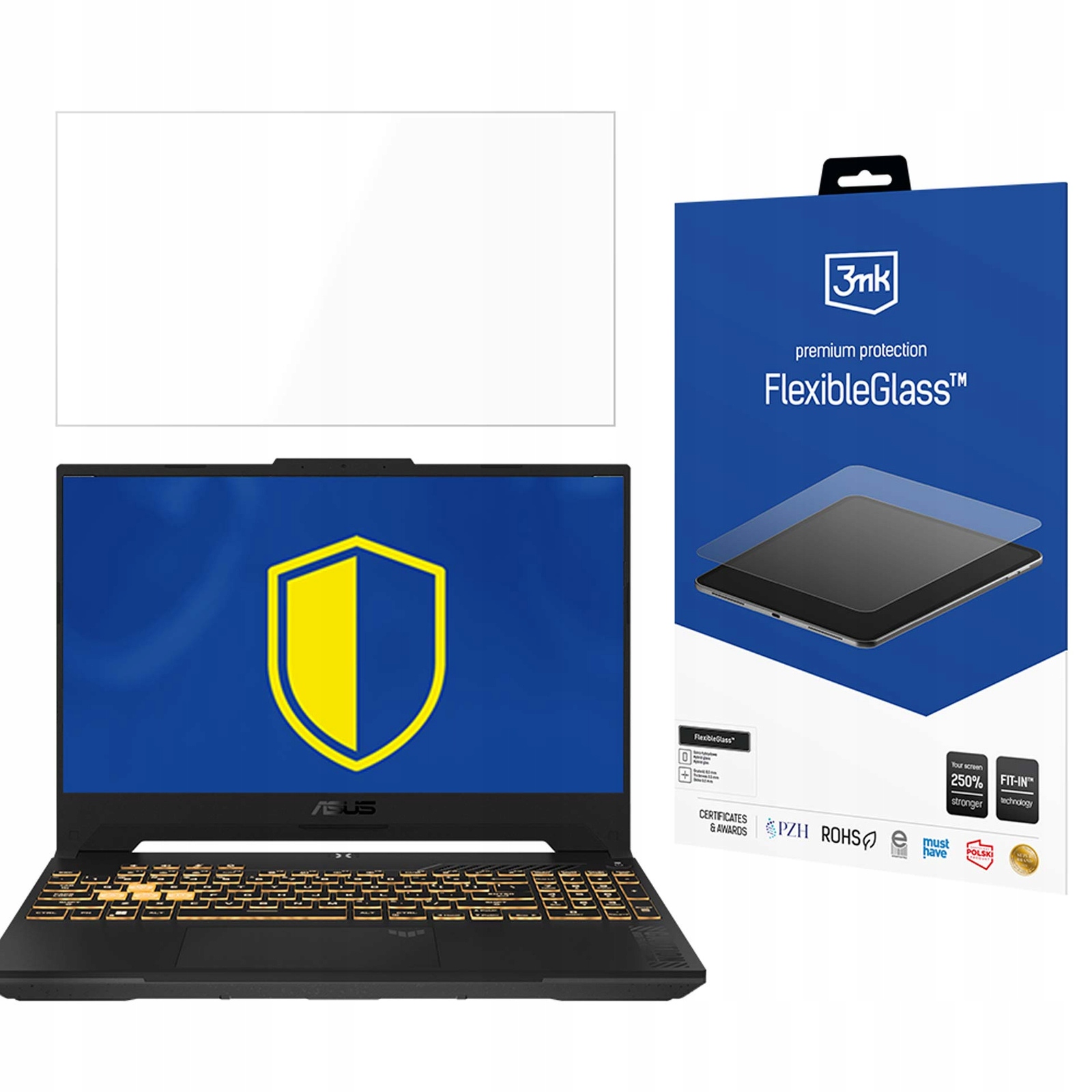 Nerozbitné sklo na Asus Tuf Gaming F15 3mk FlexibleGlass