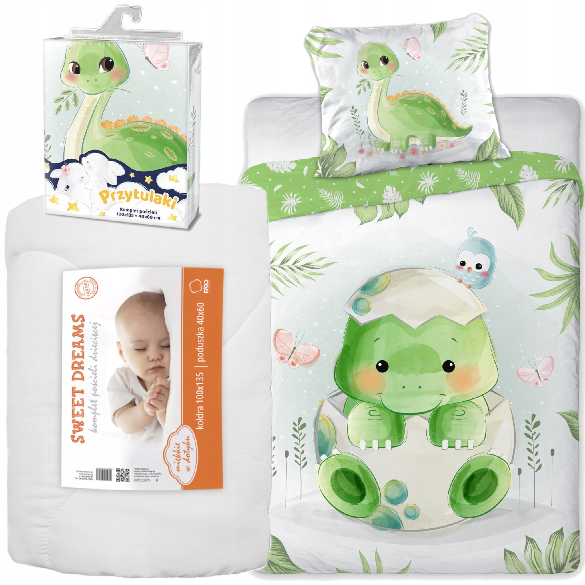 KOŁDRA POŚCIEL 100X135 DZIECIĘCA DO ŁÓŻECZKA NIEMOWLĘCA ANTYALERGICZNA