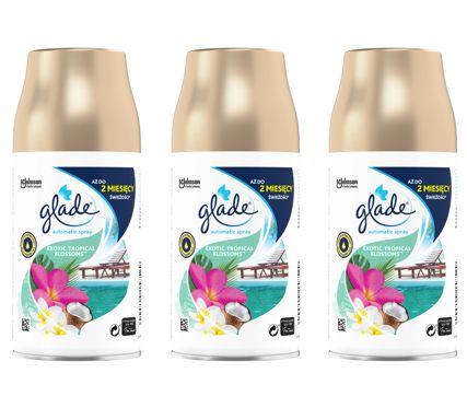 

Glade Odświeżacz Exotic Tropical Blossoms 3x269ml
