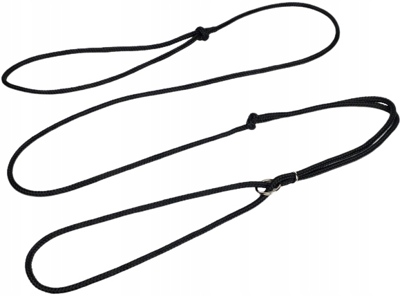 

Smycz Wystawowa Ringówka Linka ø 4 150 CM