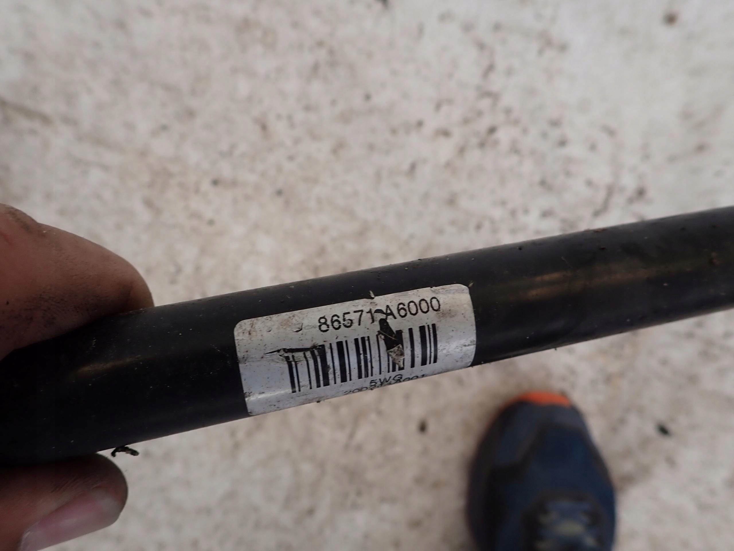 HYUNDAI I30 II 12-> bumper support front lower 86571A6000