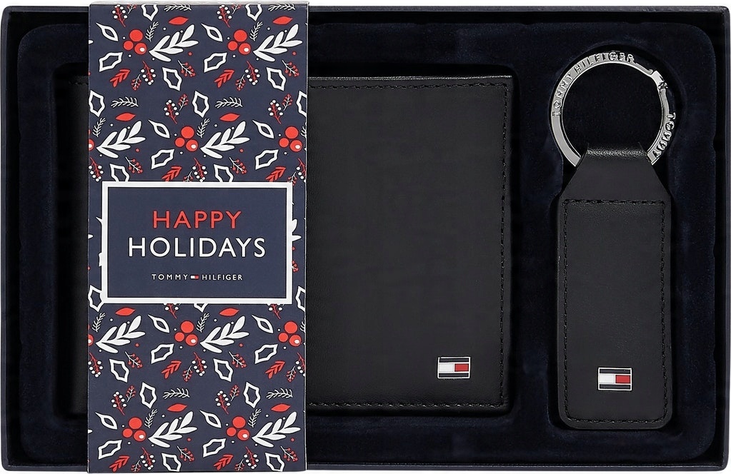 

Tommy Hilfiger Giftbox Portfel+brelok Black