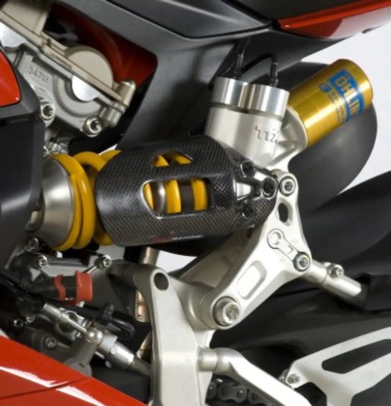 Kryt Tlmiča Rg Racing Ducati 899/959/1199/1299/V2 22 – Karbón