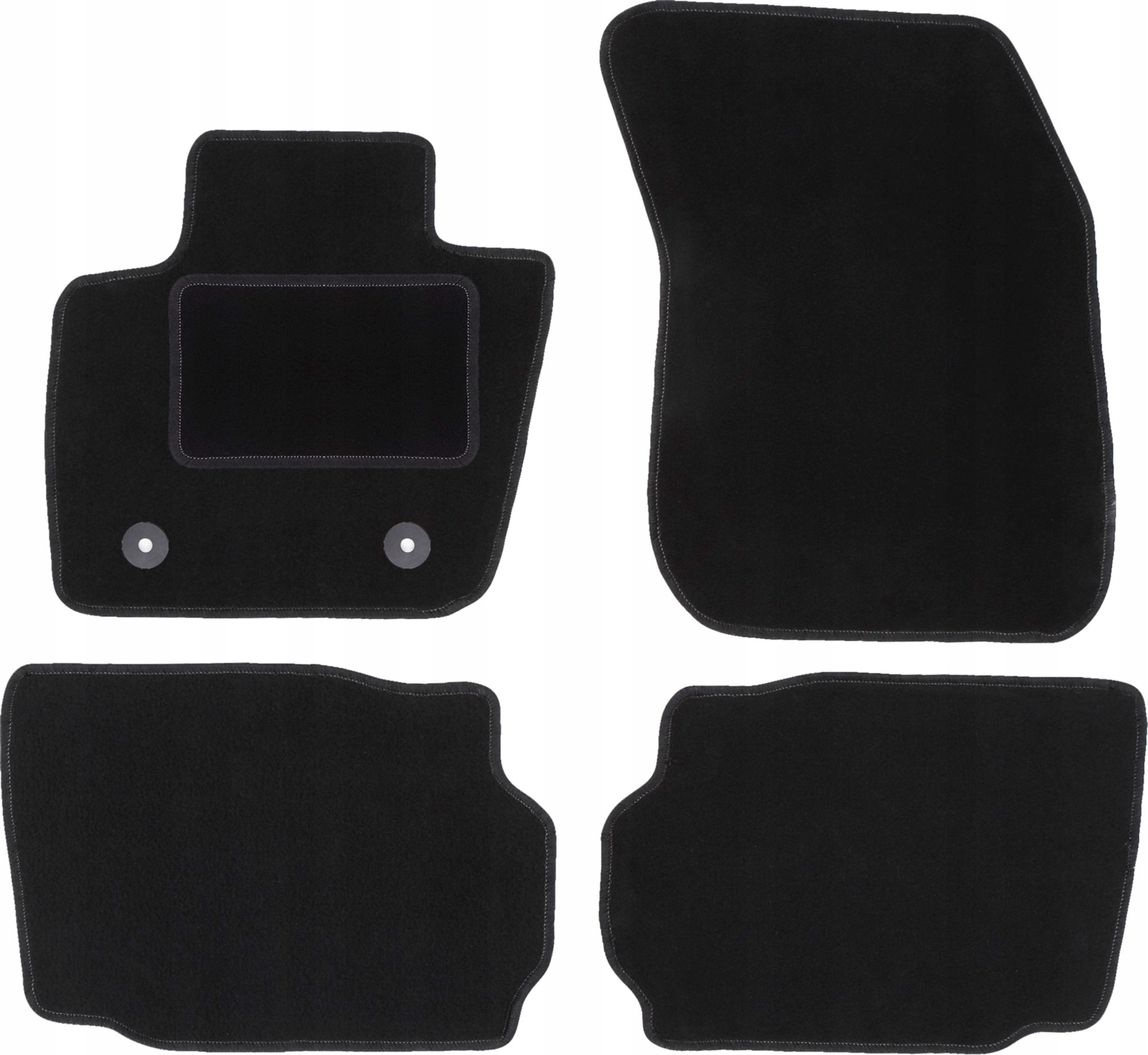 Dywaniki samochodowe welurowe do: Ford Mondeo MK5 sedan, kombi (2015-)