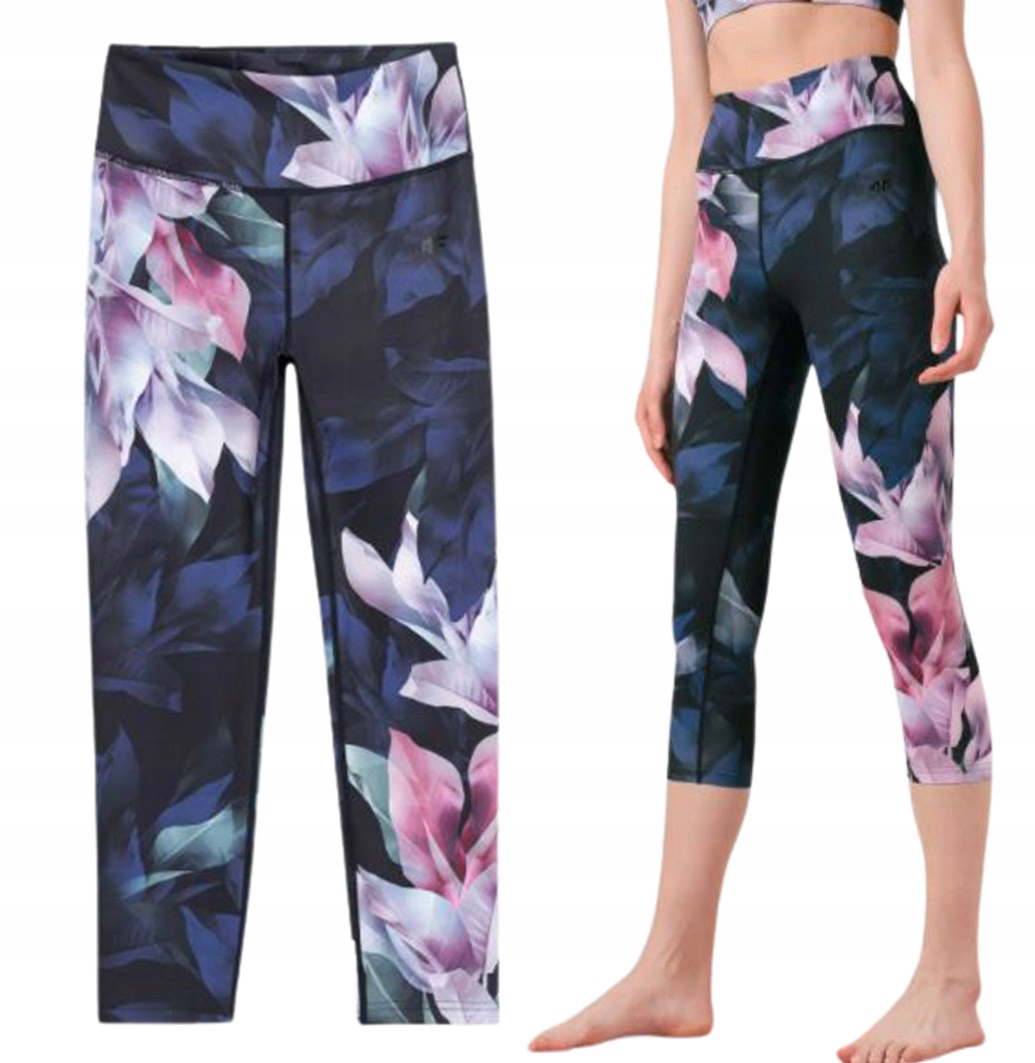 Sportovní kalhoty 4F SPDF016 legíny legíny pilatesu Xs