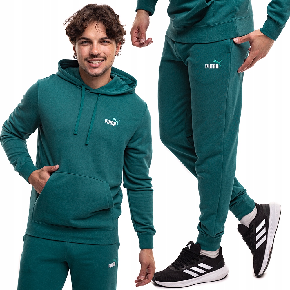 Teplákovka Pánský komplet Puma Sportovní tréninková Mikina Kalhoty Sada vel XXL