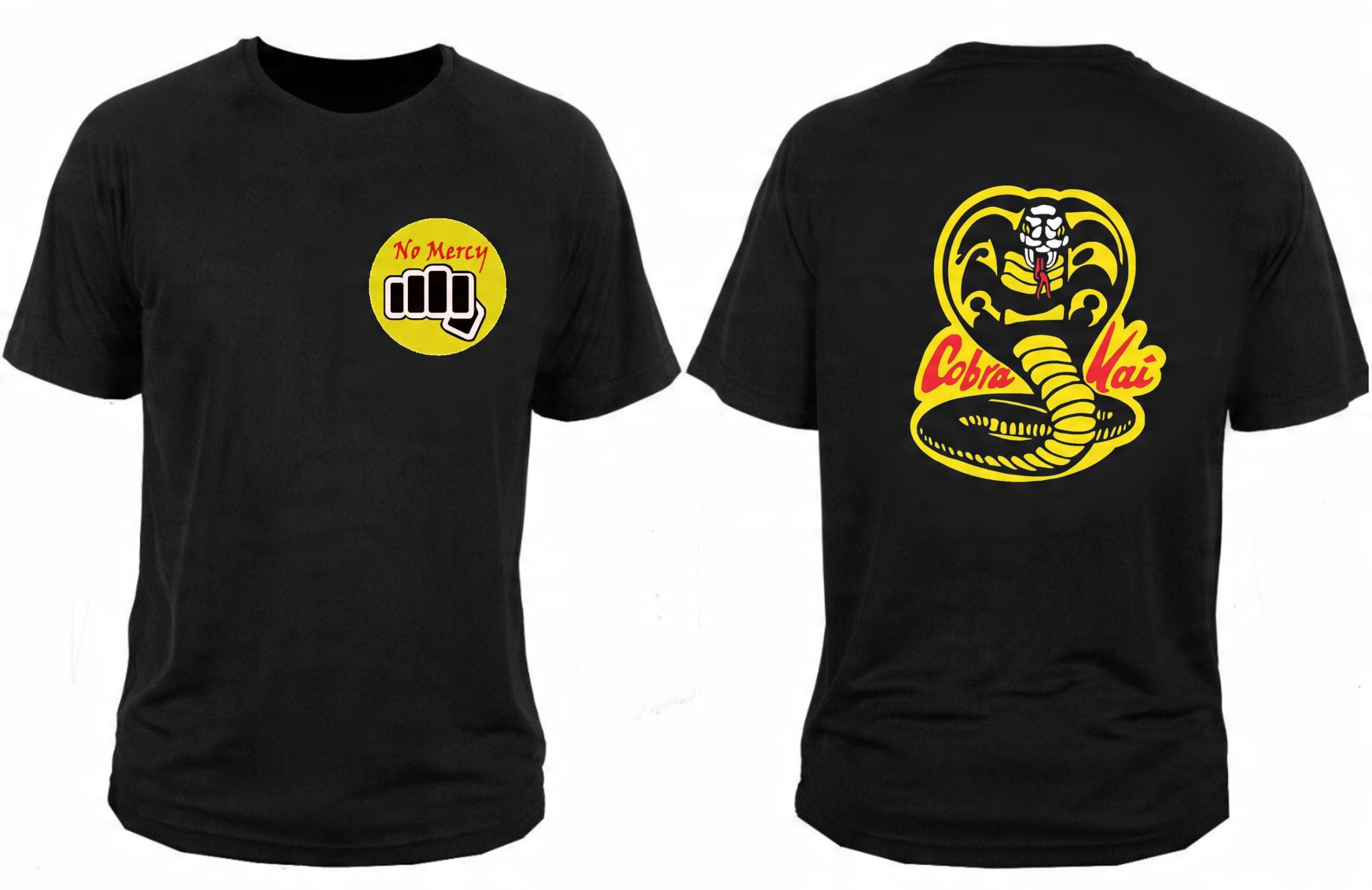 

koszulka t-shirt Cobra Kai serial karate kid pięść