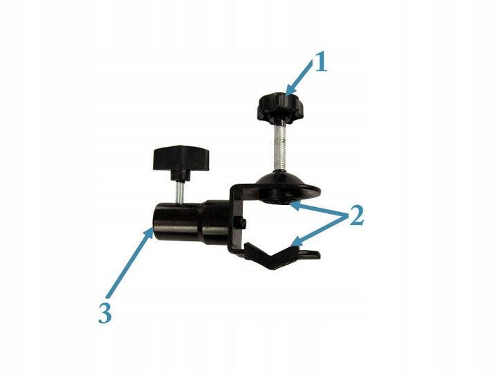 KLIP IMADŁO UCHWYT STUDYJNY 16mm MOCOWANIE RURKI Kod producenta KS10