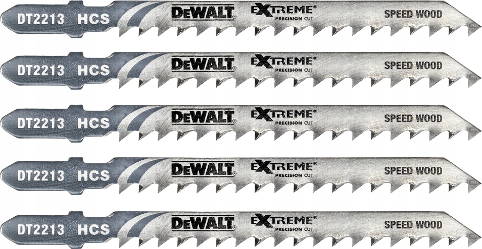 

DeWALT DT2213 brzeszczoty do drewna Hcs 5 sztuk