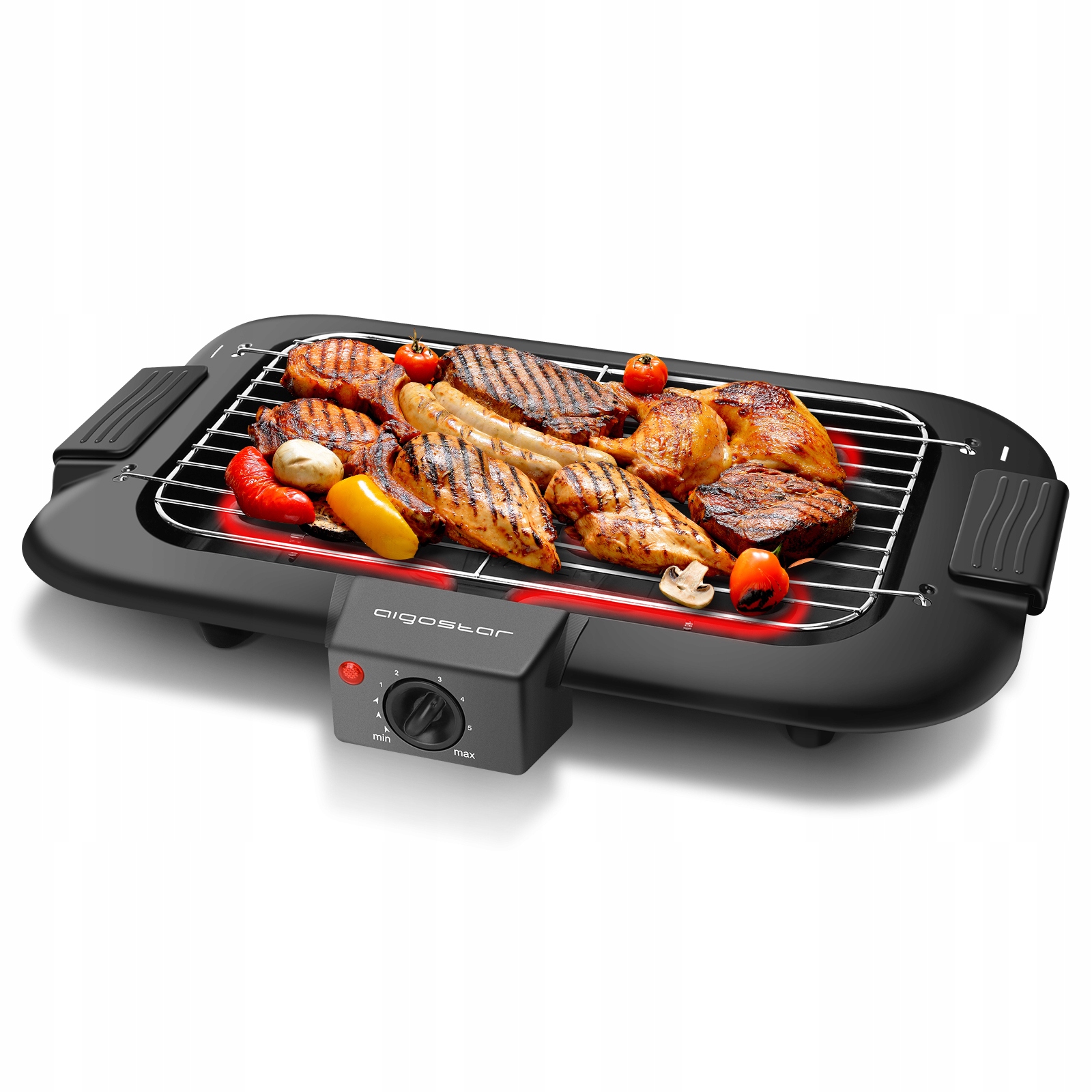 

Grill Elektryczny 2000W Regulowana temperatura