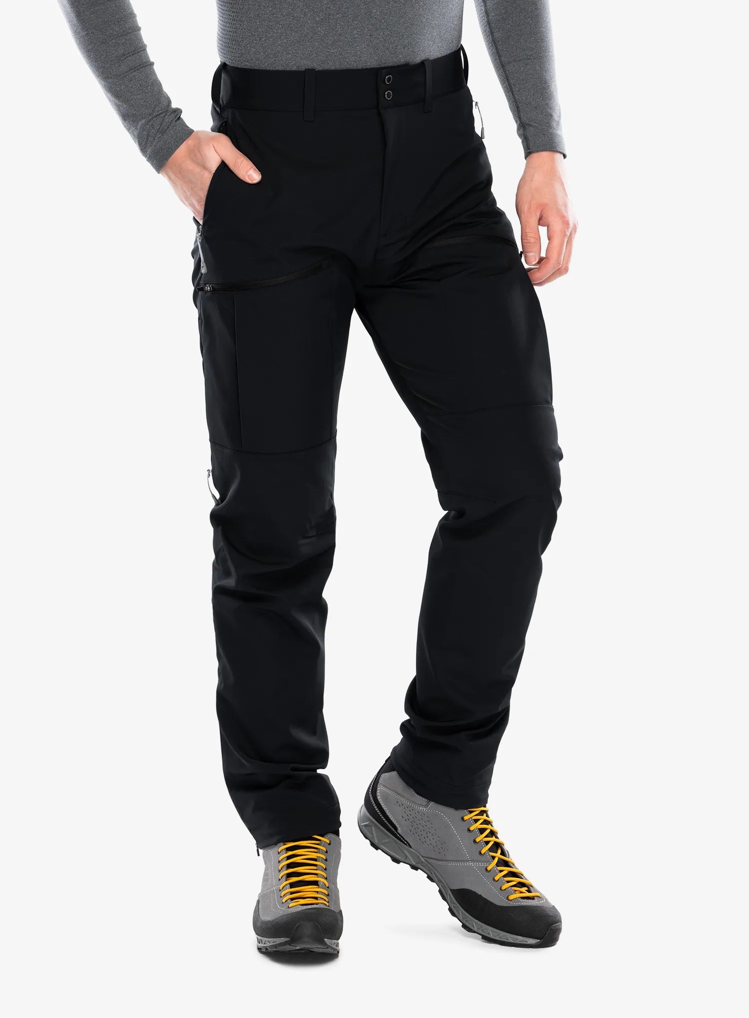 Spodnie softshell Houdini More Pants true black XL
