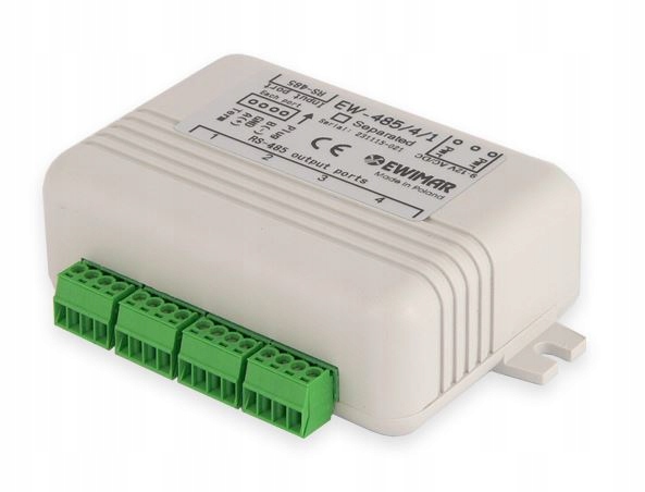 Distributor sběrnice RS-485 EW-485/4/1 Ewimar