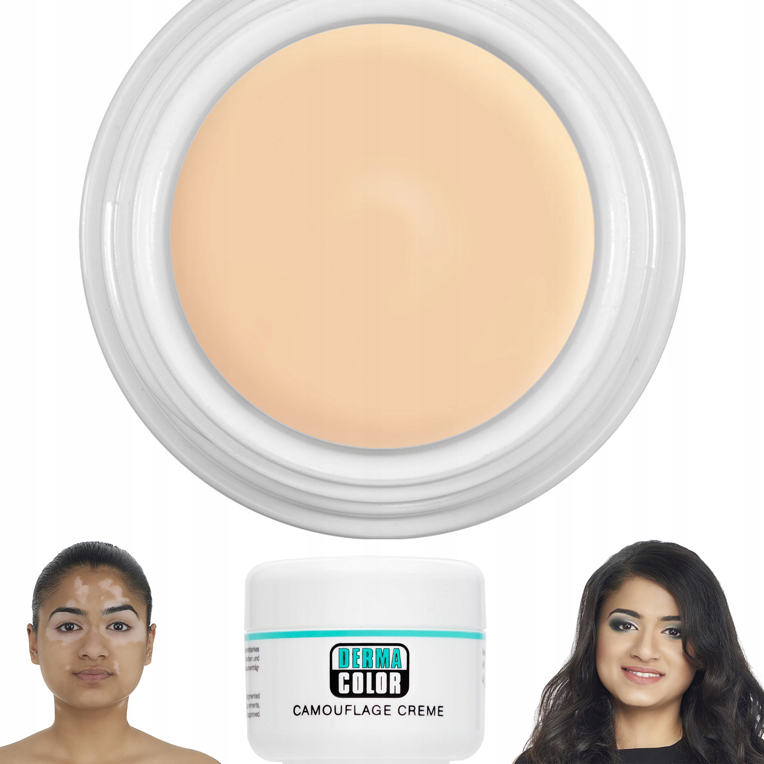 Podkład Kamufluj Kryolan Dermacolor Camouflage D1W