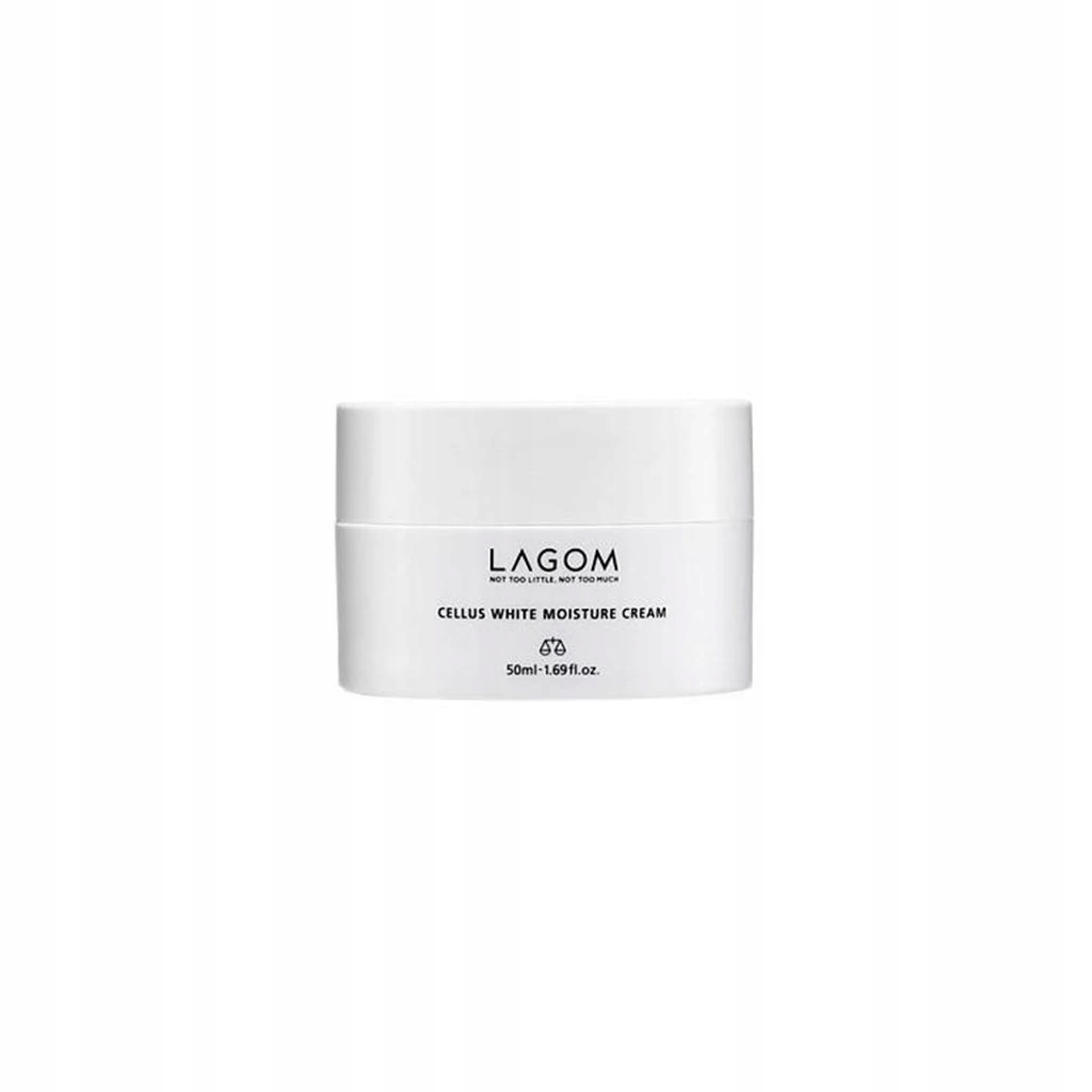 Lagom Cellus White Moisture cream hydratační, rozjasňující krém s Niaciam
