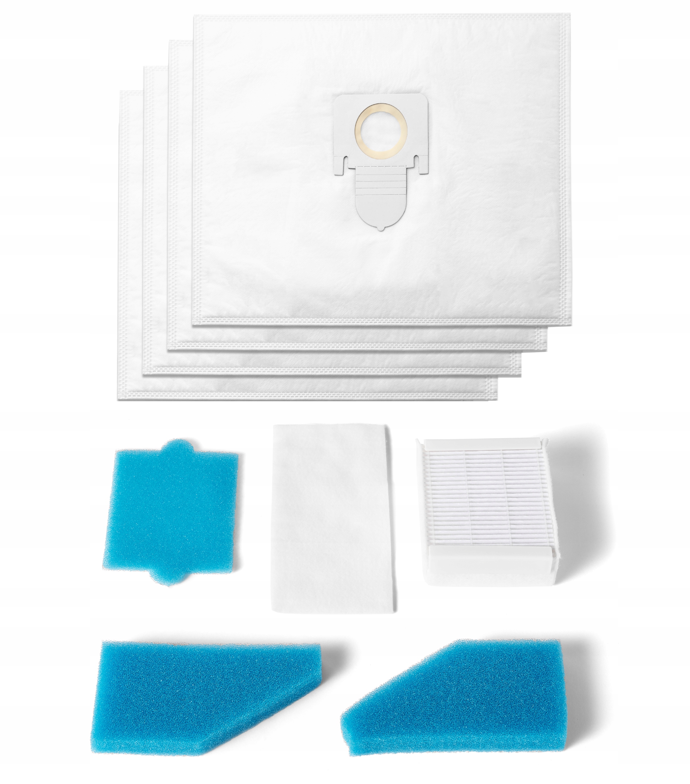 4x WORKI + FILTR DO ODKURZACZA THOMAS AQUA + PET & FAMILY