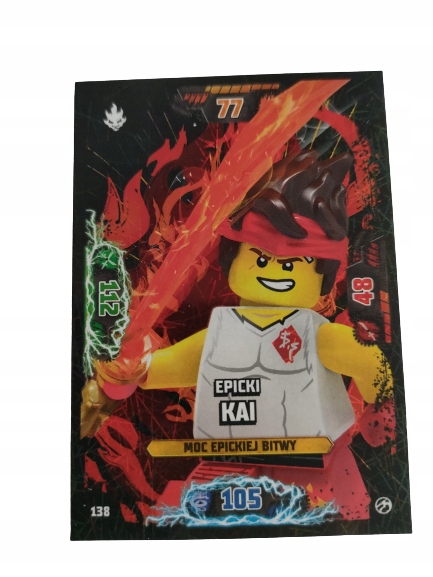 Karta Lego Ninjago Seria 7 Numer 138