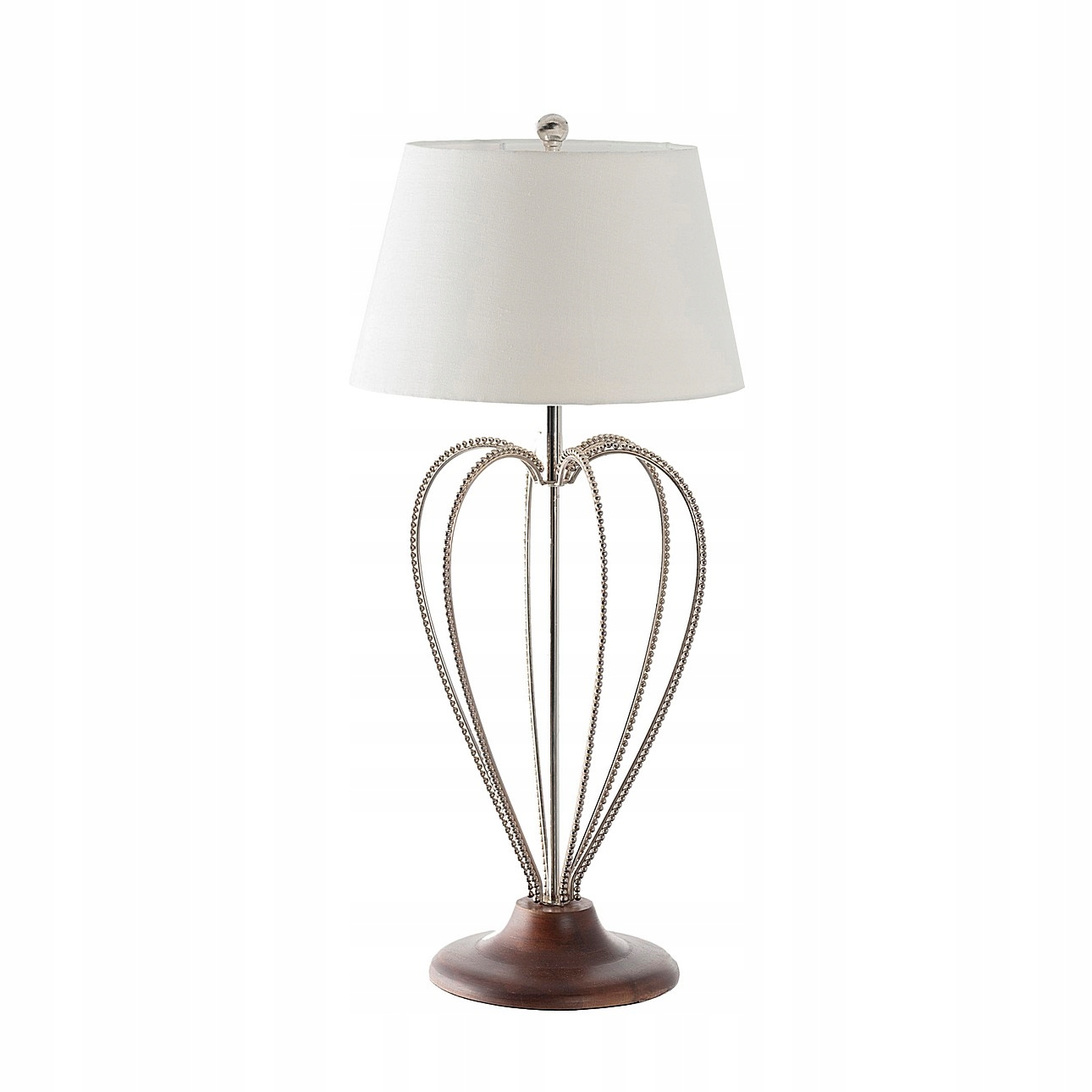 Dekoria Stolová lampa Diva strieborná