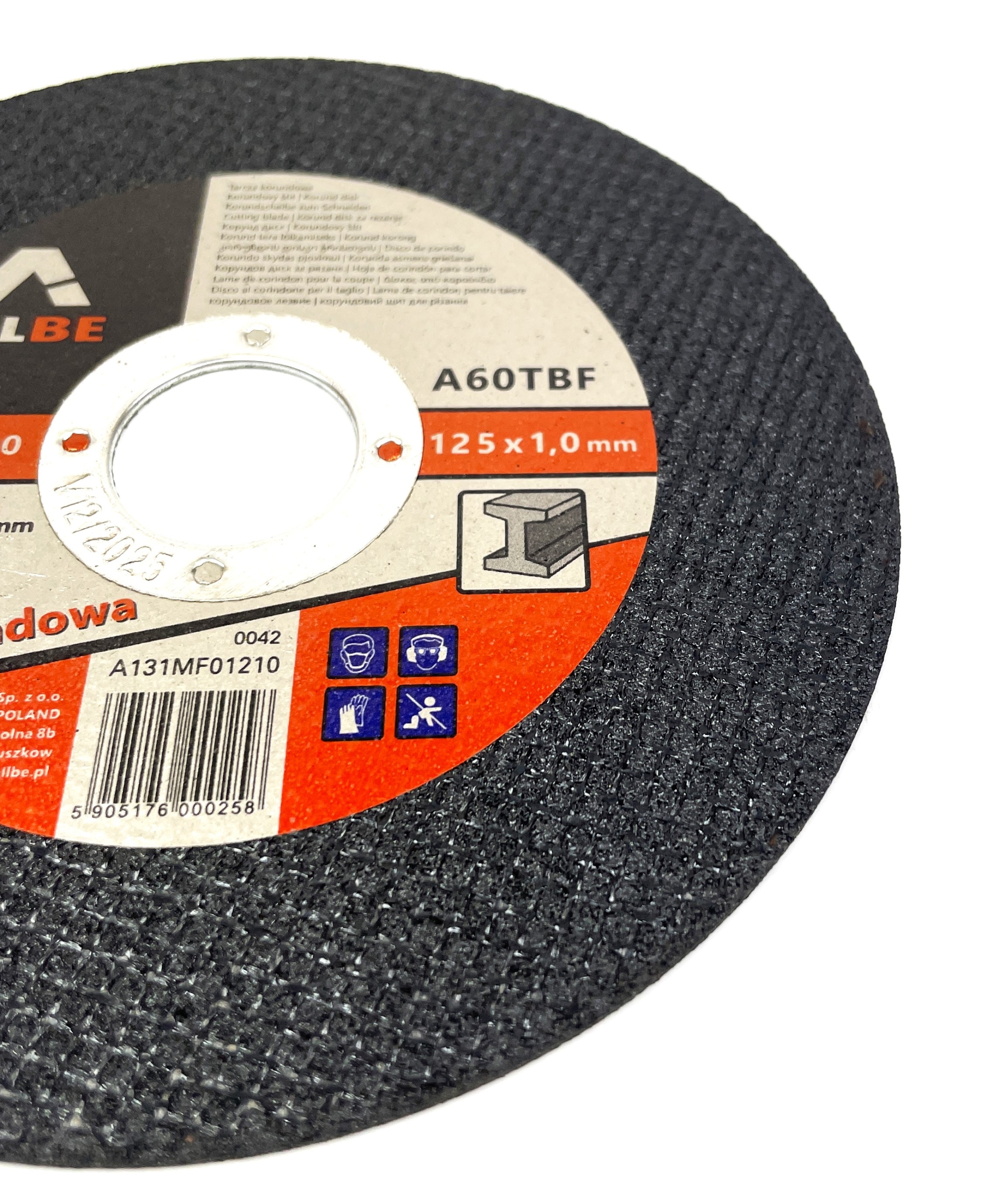 TARCZA DO CIĘCIA METALU 125 x 1,0MM STALI TARCZE DO CIĘCIA METAL WYTRZYMAŁA Marka inny