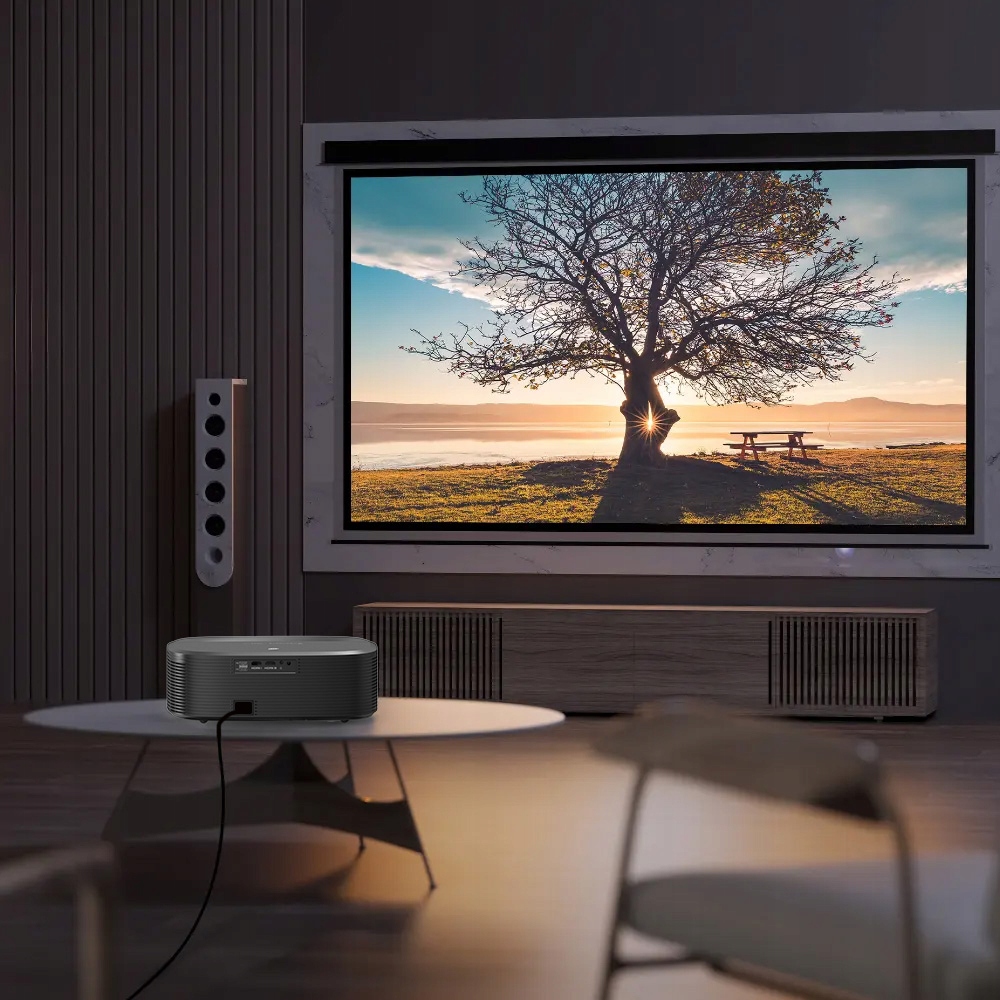 RZUTNIK PROJEKTOR LED AUTOFOCUS ANDROID 24000lm 4K FULL HD WIFI KLAWIATURA Kontrast (x:1) 5000