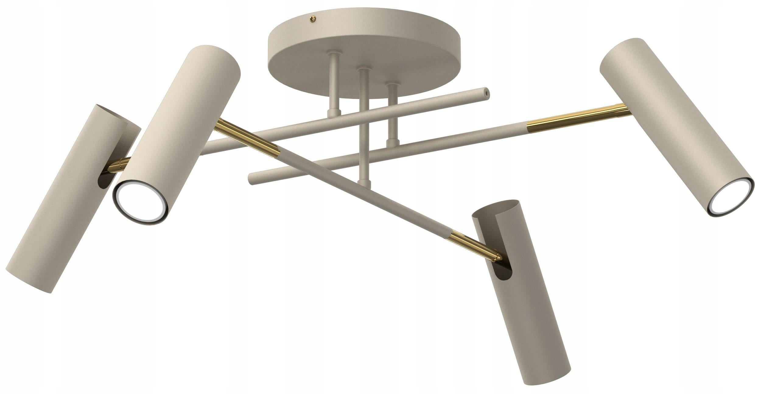 Lampa stropné svietidlo Spot Axion Béžová Zlatá ozdobná bodová