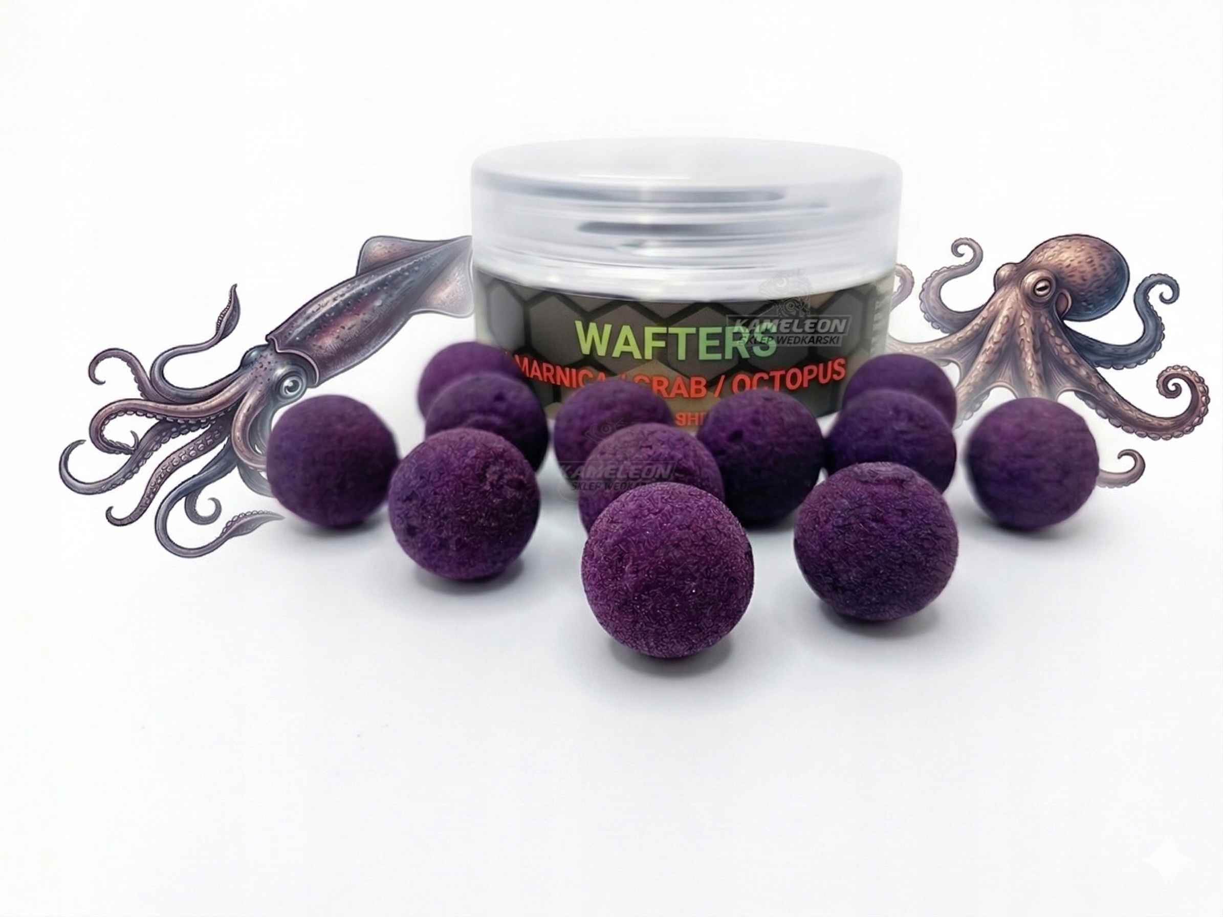 Wafters Eco Kałamarnica/ośmirnica 20 mm Wratislavia Baits kulki pływające