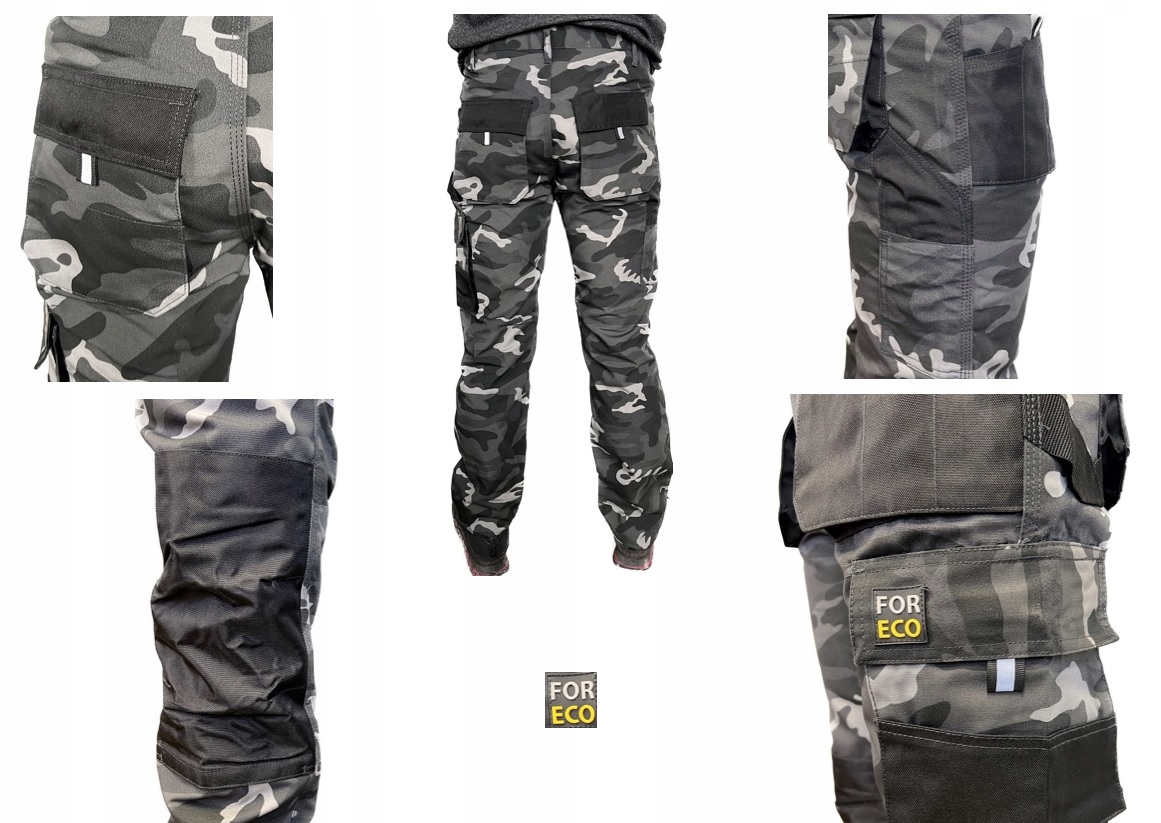 

Spodnie Moro bojówki robocze do pasa Camo Mob 50