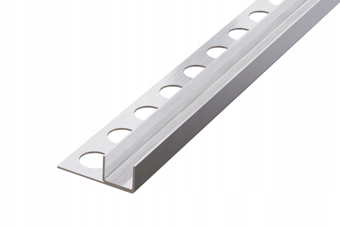 SREBRNA LISTWA PRYSZNICOWA DO SZYBY 240 CM