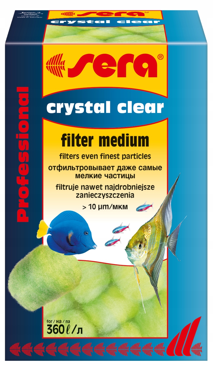 Levně Mechanická náplň Crystal clear Professional 350 g