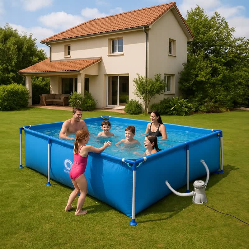 BASEN STELAŻOWY OGRODOWY PROSTOKĄTNY AVENLI BONITA POMPA 258x179 ZESTAW 9w1 Kod producenta BONITA