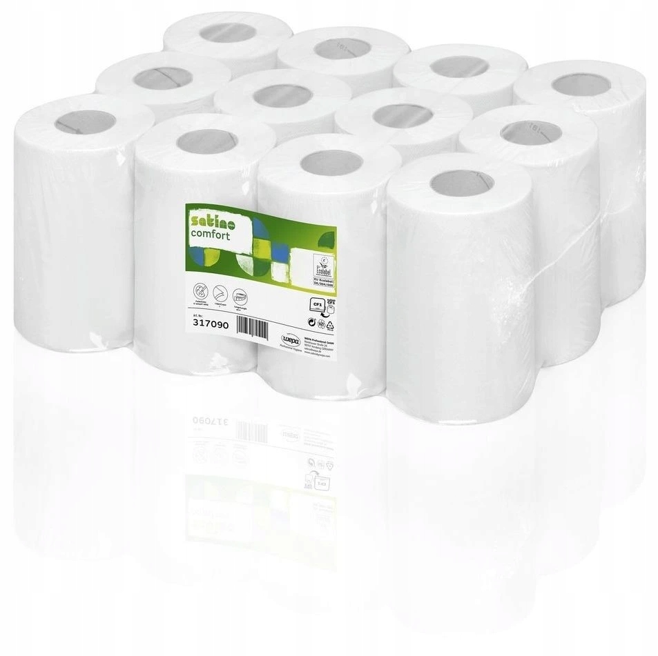 Levně Ručník papírový, v roli, Wa Clou Comfort 75C, Pk MIDI, 2 vrstvy, 1 x 12 ks