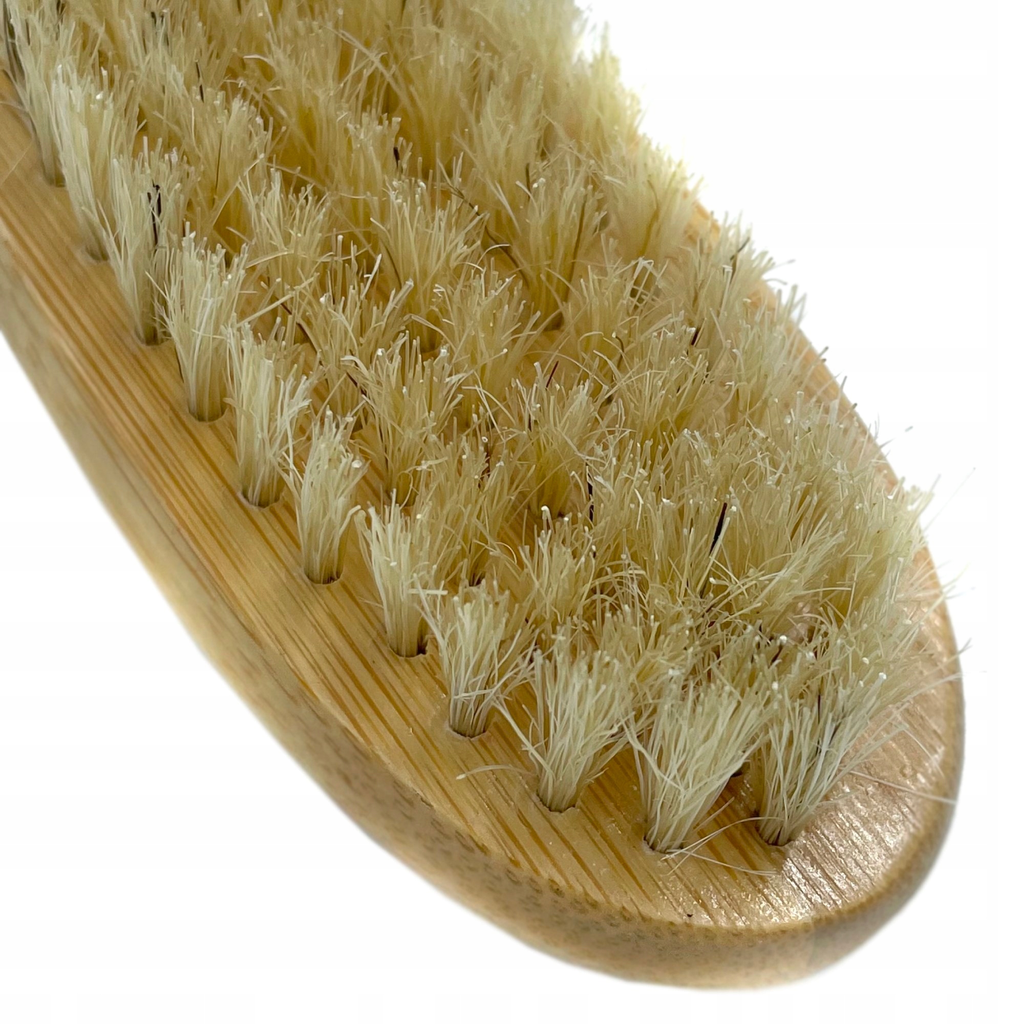 Szczotka naturalna KARTACZ do brody długa rączka Rodzaj kartacz