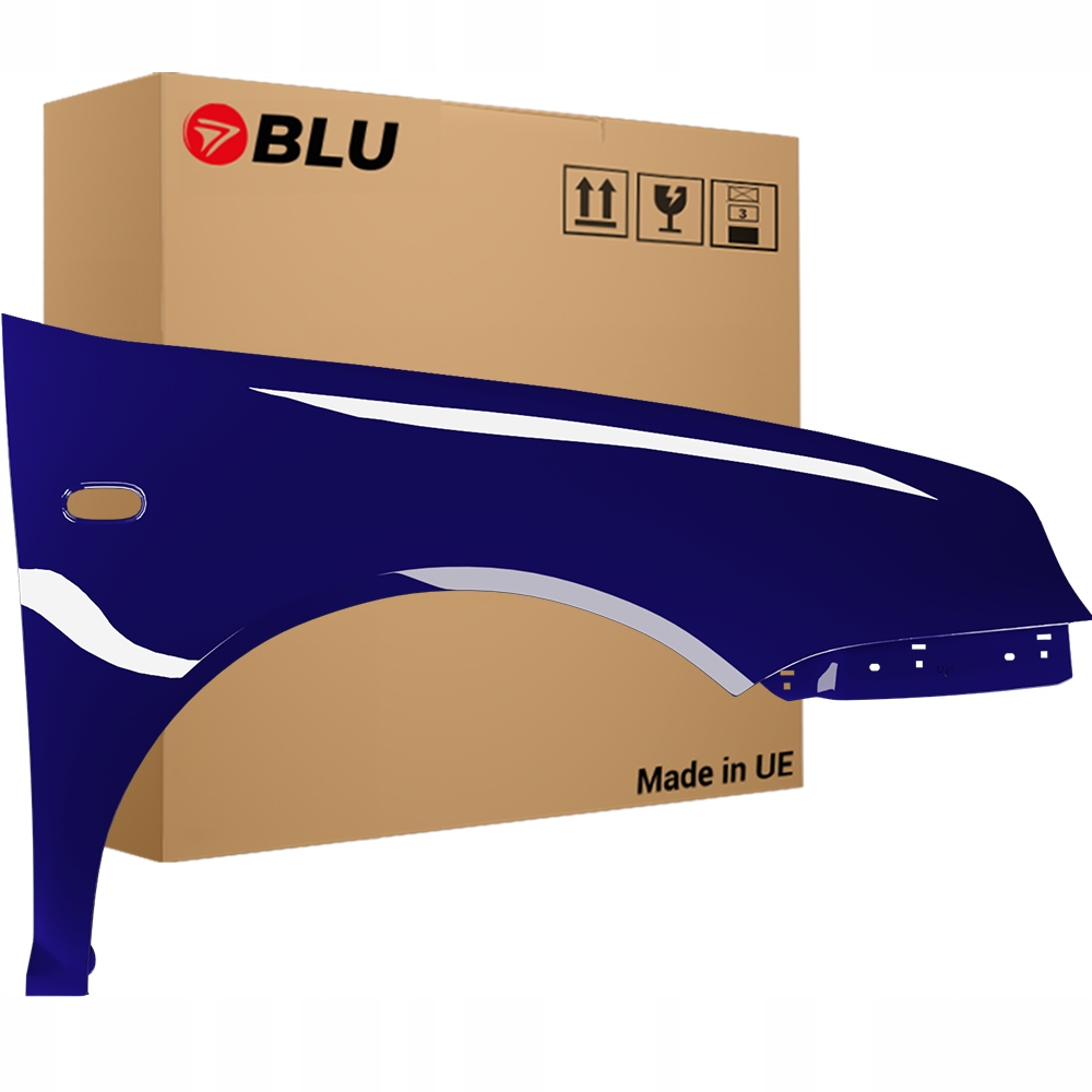 Blu Blatník Vw Golf IV 4 LA5G pravý tmavě modrý 97-06 přední pozink