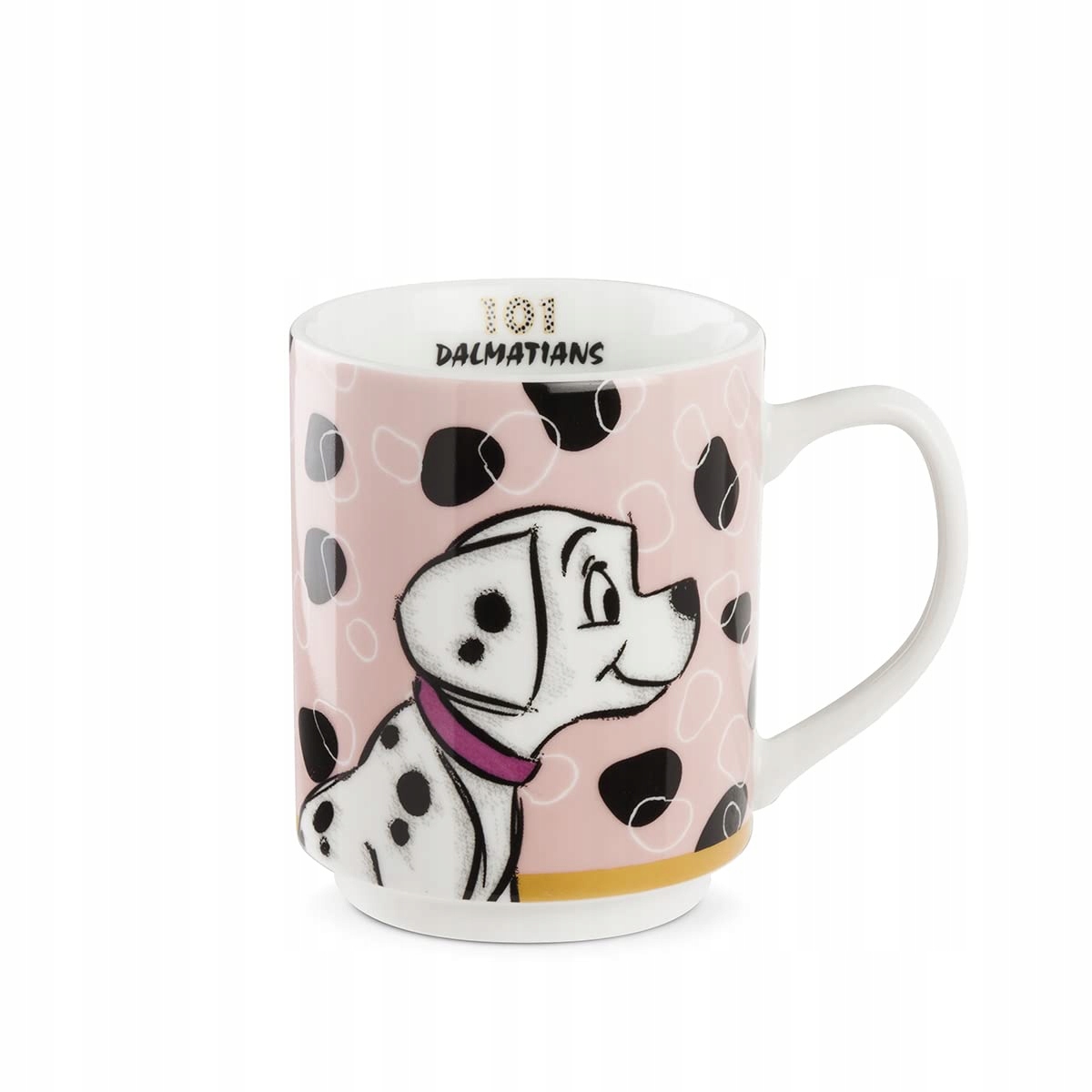 Hrnek na nápoje Egan 350 ml Růžový Porcelánový Konisch Mikrowela Myčka nádobí
