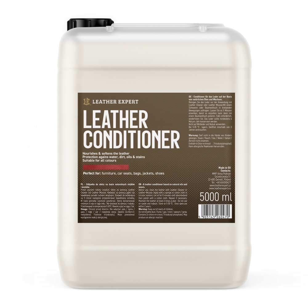 Leather Expert Conditioner Кондиционер для кожи 5л