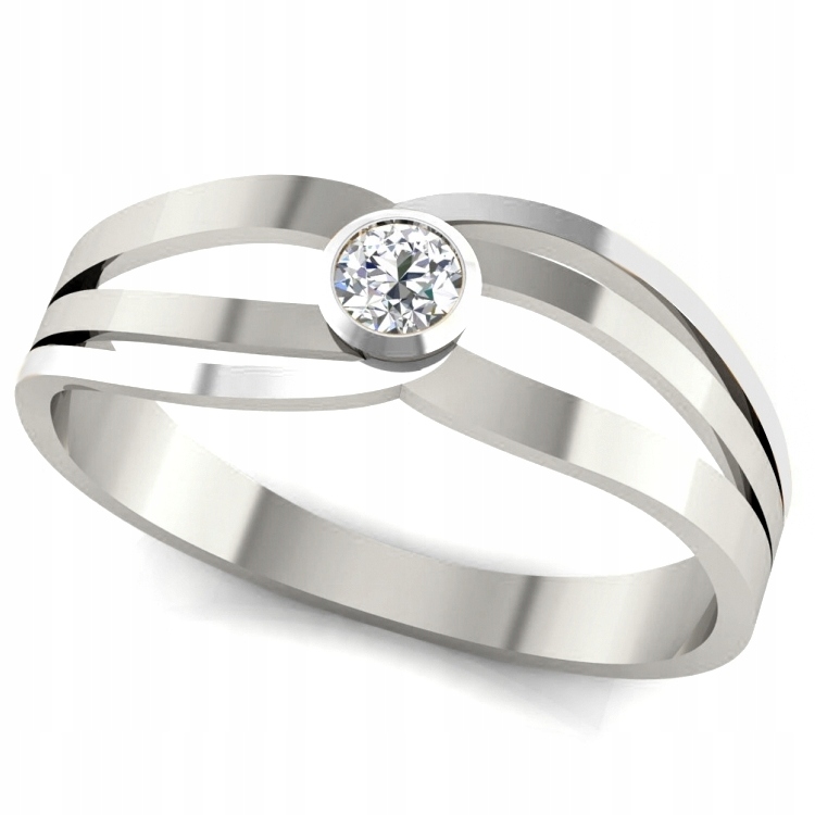 Elegantní Prstýnek Se Zirkonem Stříbro O Ryzosti 925