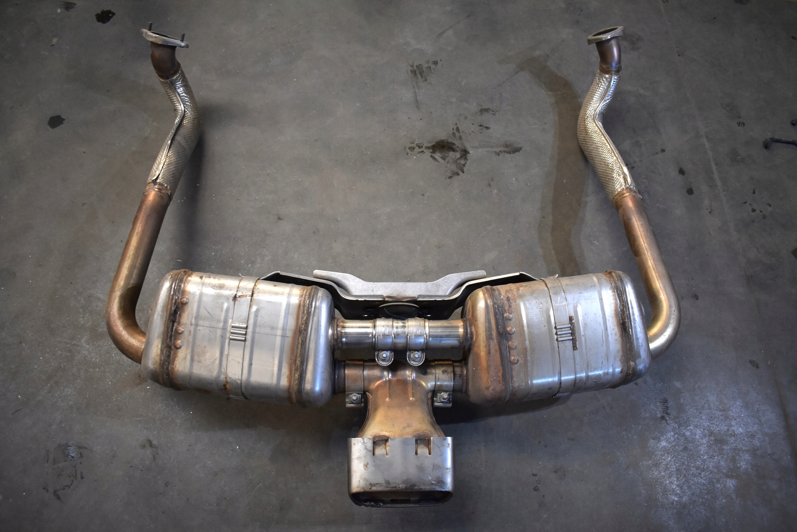 IDEALNY Complet Échappement PORSCHE 718 982 1