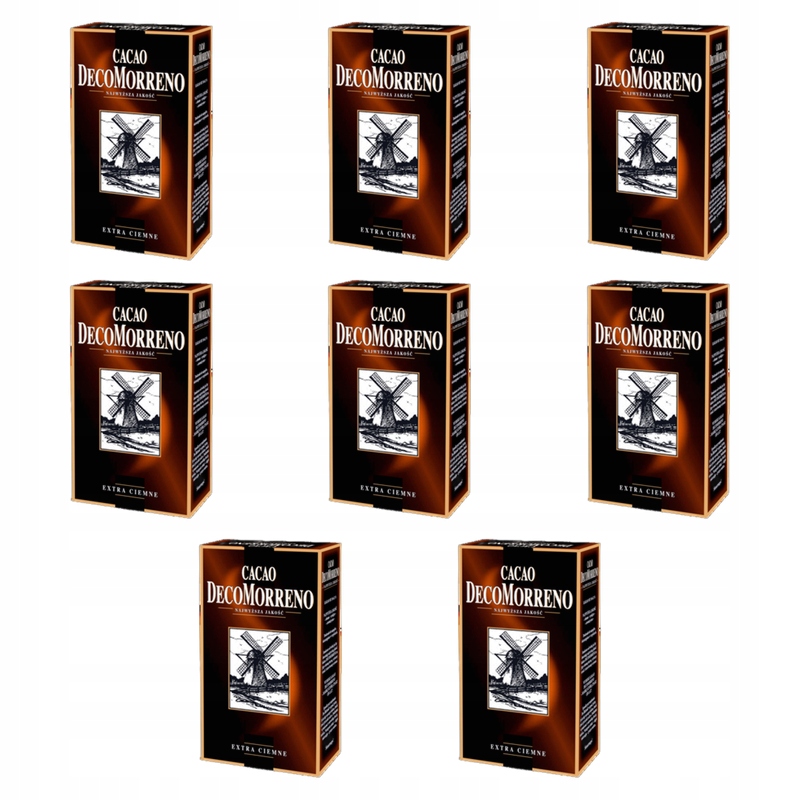 DecoMorreno Kakao se sníženým obsahem tuku 150 g X8