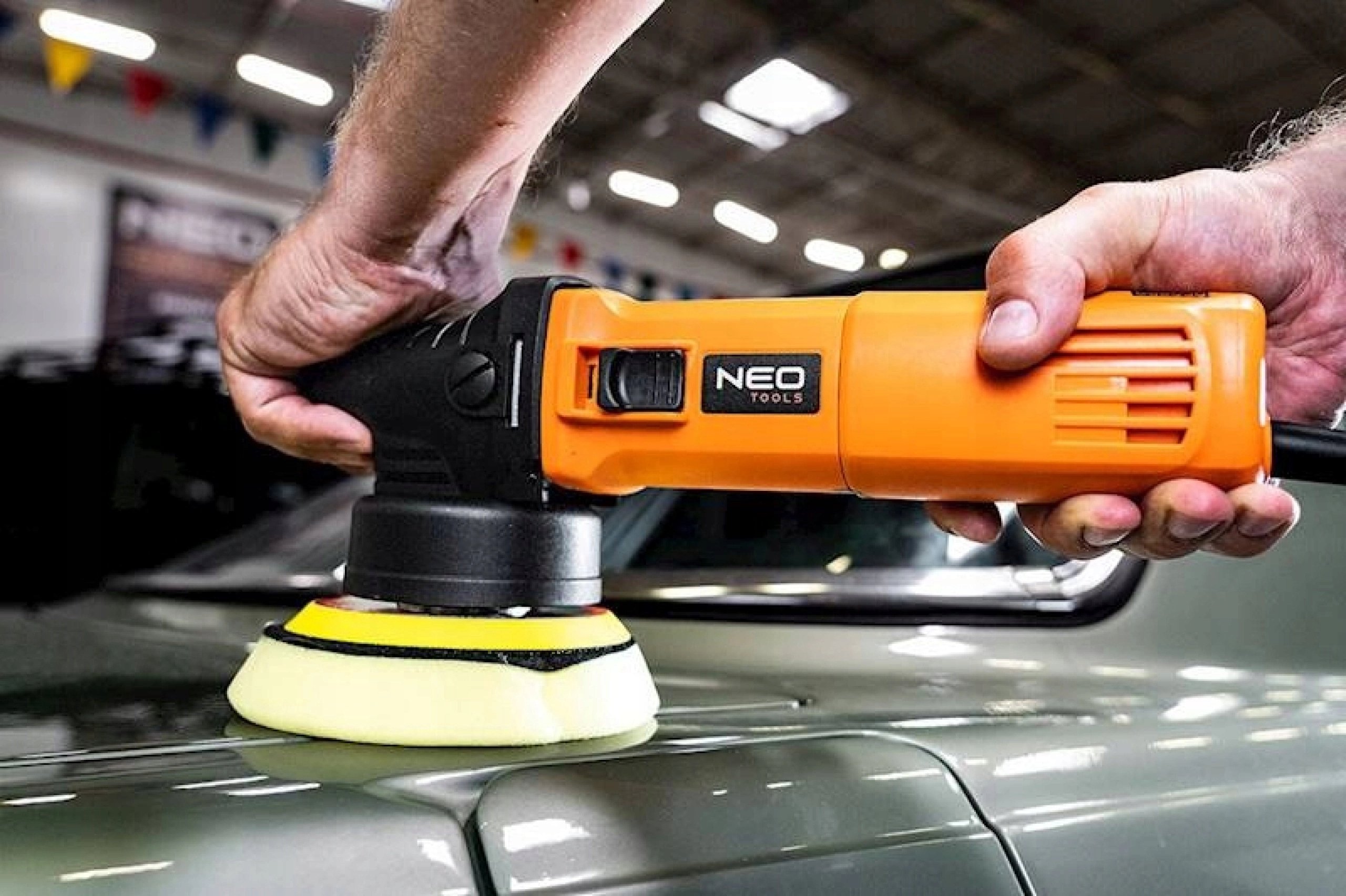 POLERKA SAMOCHODOWA DUAL ACTION REGULACJA OBROTÓW Marka Neo Tools