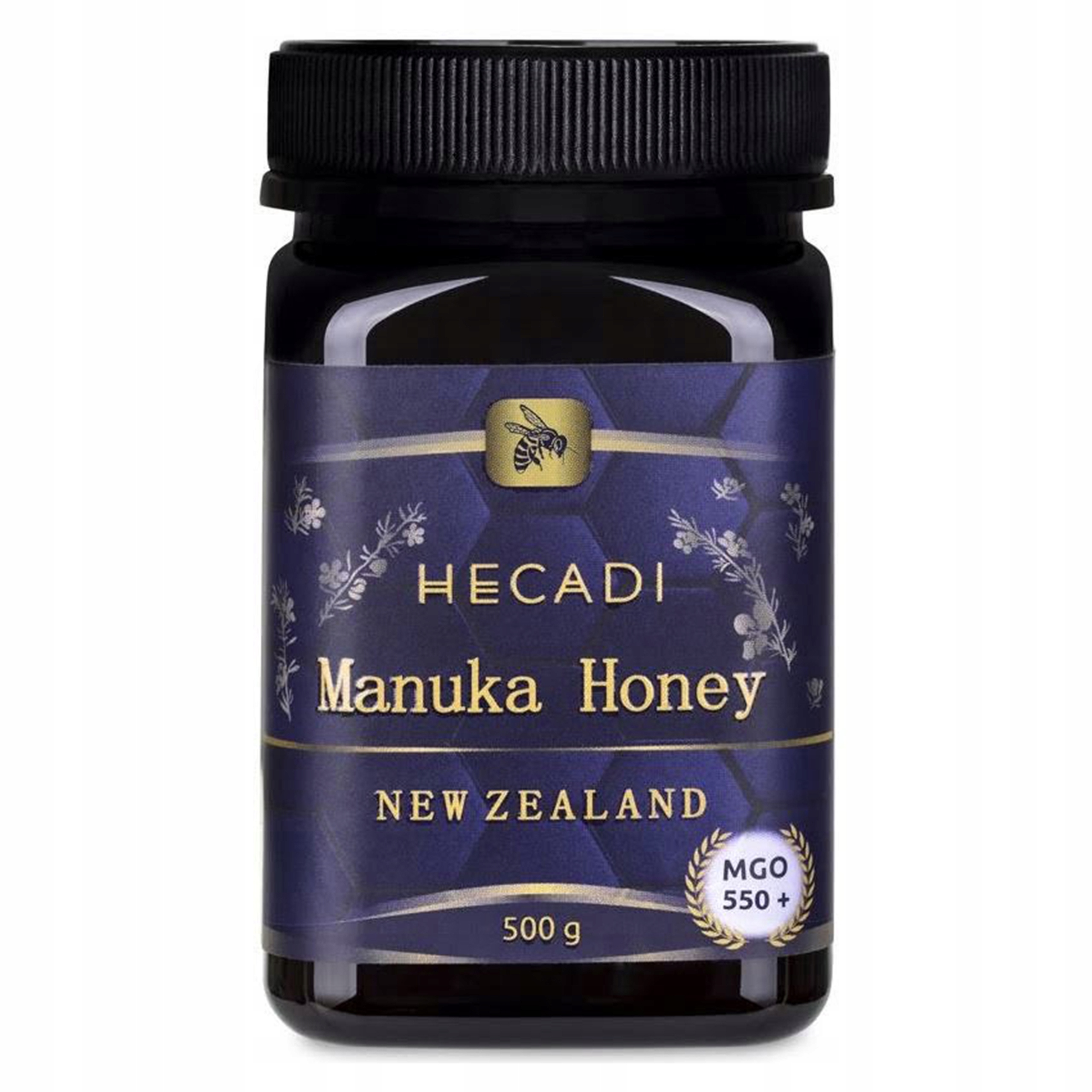 Miód Manuka Hecadi Mgo 550+ 500G Mocny